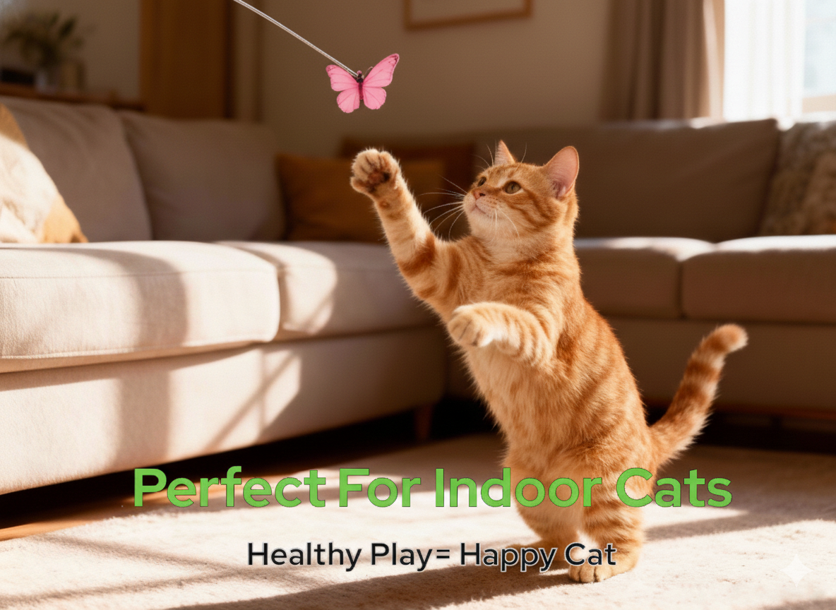 Nasurya™ Smart Butterfly Cat Toy